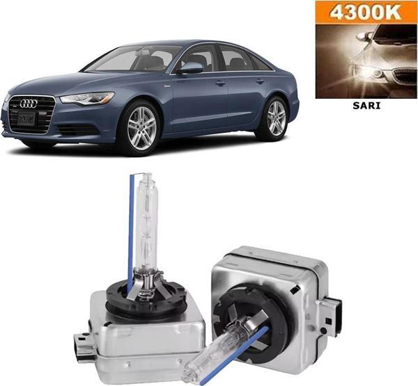 Audi A6 2008-2015 D3S / D3R 4300K Sarı HID Xenon Ampul 2 Adet - Image 1