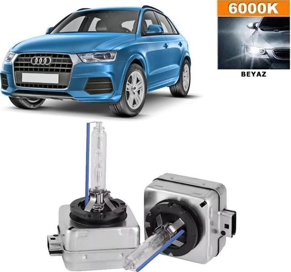 Audi Q3 2012-2014 D3S / D3R 6000K Beyaz HID Xenon Ampul 2 Adet - Image 1