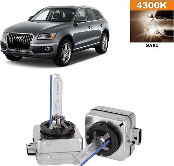 Audi Q5 2009-2016 D3S / D3R 4300K Sarı HID Xenon Ampul 2 Adet - Image 1