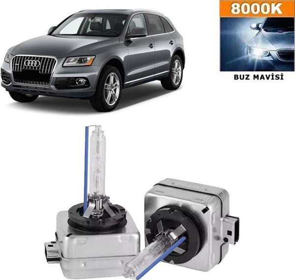 Audi Q5 2009-2016 D3S / D3R 8000K Buz Mavisi HID Xenon Ampul 2 Adet - Image 1