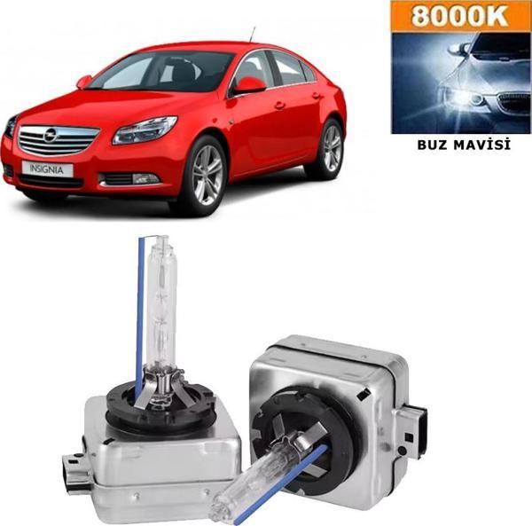 Ople Insignia COSMO 2014-2017 D3S / D3R 8000K Buz Mavisi HID Xenon Ampul 2 Adet - Image 1