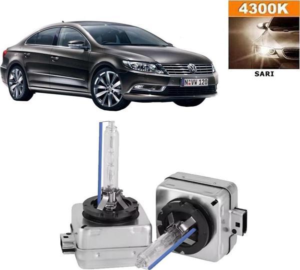 Volkswagen Passat CC 2012-2016 D3S / D3R 4300K Sarı HID Xenon Ampul 2 Adet - Image 1