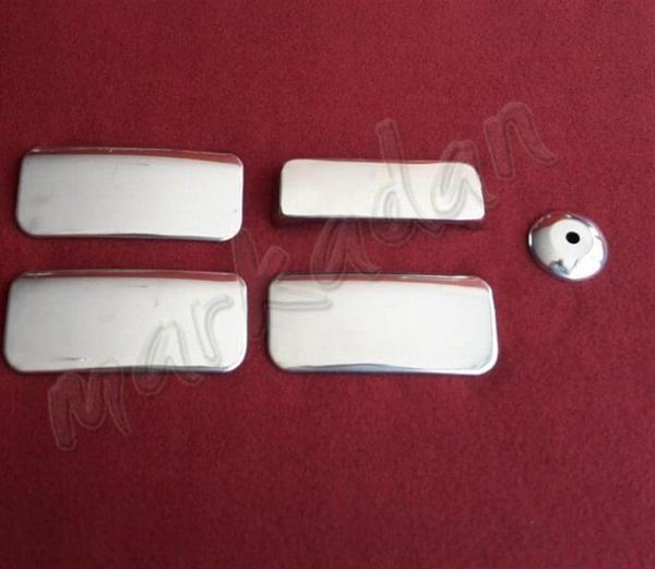 DB Chrome Ford Transit Kapı Kolu Nikelajı 2003-2013 4 Kapı 5 Parça P.Çelik - Image 1