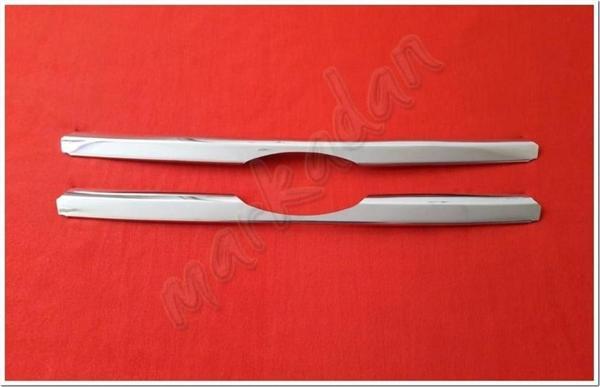 DB Chrome Ford Transit Ön Panjur Nikelajı 2007-2013 2 Parça P.Çelik - Image 1