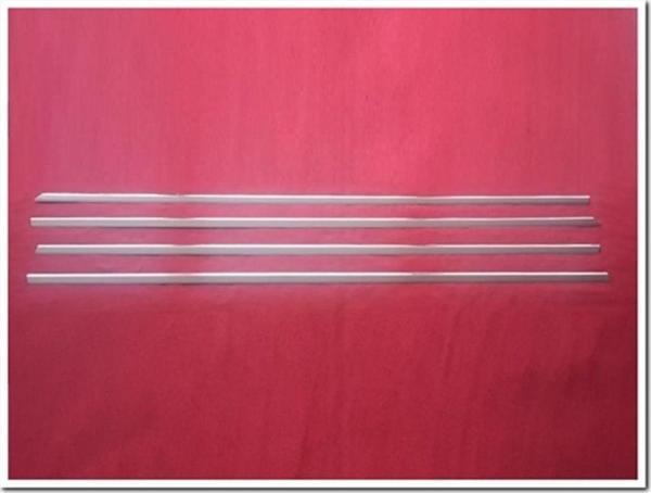 DB Chrome Mercedes C W204 Cam Çıtası Nikelajı 2007-2014 4 Parça P.Çelik - Image 1
