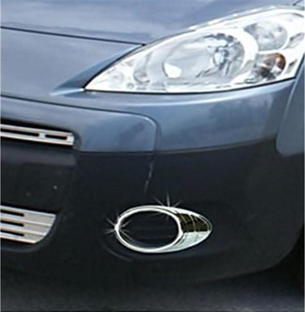 DB Chrome Citroen Berlingo Sis Farı Çerçevesi 2008-2015 2 Parça Abs Krom - Image 1