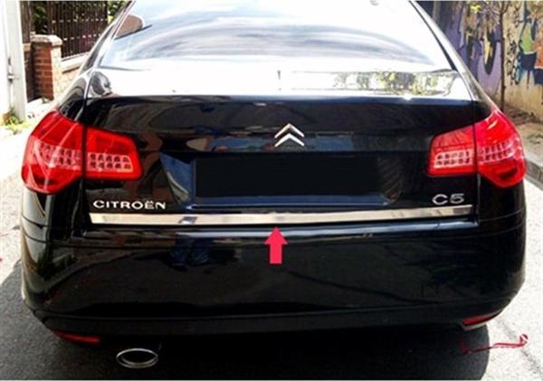 DB Chrome Citroen C5 Krom Bagaj Alt Çıta 2008-2019 P.Çelik - Image 1