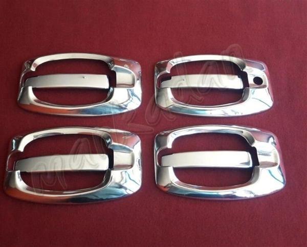 DB Chrome Citroen Jumper Kapı Kolu Nikelajı 2006 Sonrası 4 Kapı 8 Parça P.Çelik - Image 1