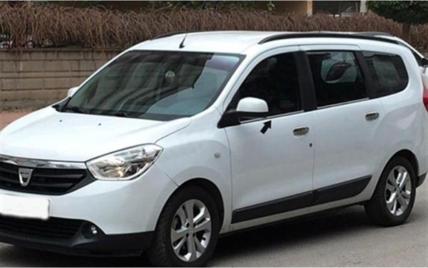 DB Chrome Dacia Lodgy Cam Çıtası Nikelajı 2012-2022 4 Parça P.Çelik - Image 1