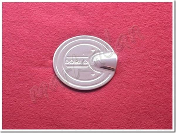 DB Chrome Fiat Doblo Depo Kapağı Nikelajı 2000-2012 P.Çelik - Image 1