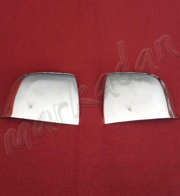 DB Chrome Fiat Doblo Krom Ayna Kapağı 2010-2023 2 Parça P.Çelik - Image 1