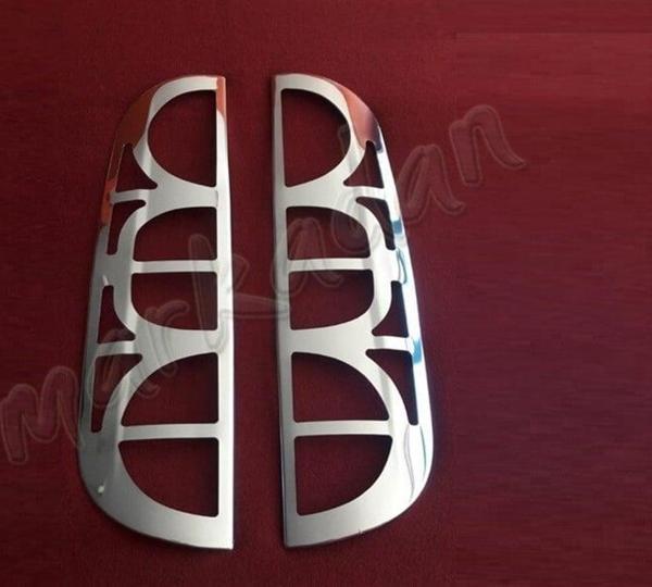 DB Chrome Fiat Doblo Stop Çerçeve Nikelajı 2006-2012 2 Parça P.Çelik - Image 1