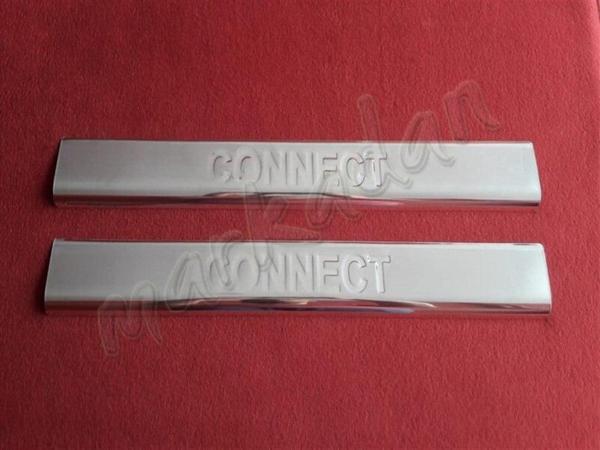 DB Chrome Ford Connect Krom Kapı Eşiği 2002-2014 2 Parça P.Çelik - Image 1