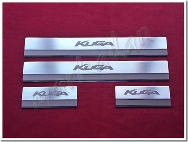 DB Chrome Ford Kuga Krom Kapı Eşiği 2008-2013 4 Parça P.Çelik - Image 1