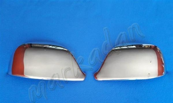 Audi Q5 Krom Ayna Kapağı 2009 Sonrası 2 Parça Paslanmaz Çelik - Image 1
