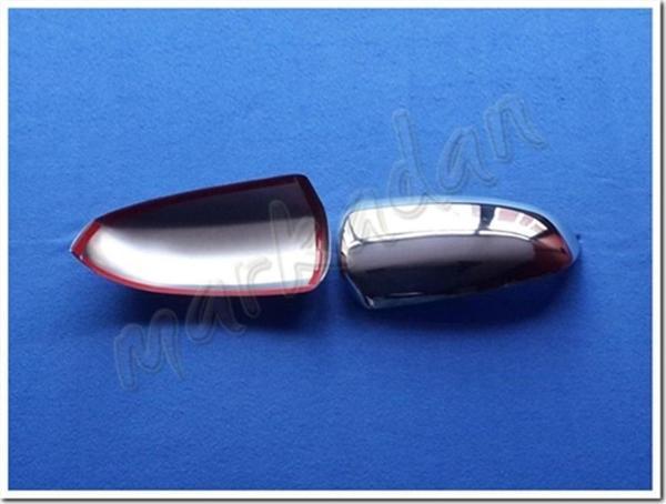 Bmw X6 Krom Ayna Kapağı 2009-2014 2 Parça Paslanmaz Çelik - Image 1