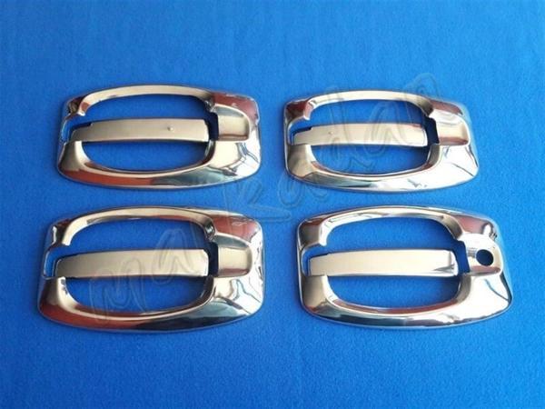 Citroen Jumper Krom Kapı Kolu 2006 Sonrası 4 Kapı 8 Parça Paslanmaz Çelik - Image 1