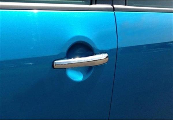 Citroen C4 Krom Kapı Kolu 2010-2020 4 Kapı Paslanmaz Çelik - Image 1