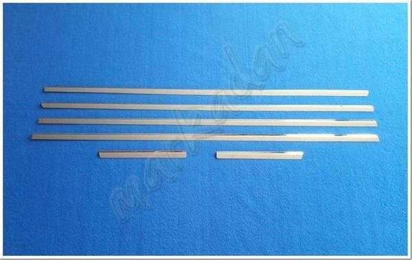 Citroen C5 Krom Cam Çıtası 2001-2007 6 Parça Paslanmaz Çelik - Image 1