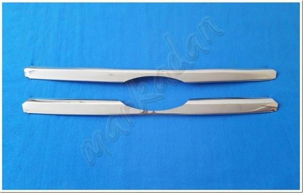 Ford Transit Krom Ön Panjur 2007-2013 2 Parça Paslanmaz Çelik - Image 1