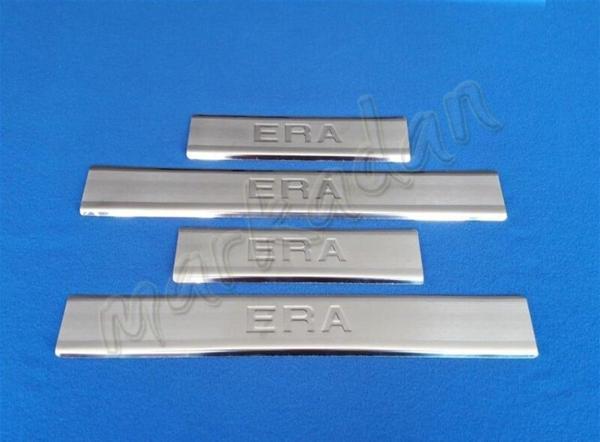 Hyundai Accent Era Krom Kapı Eşiği 4 Parça Paslanmaz Çelik - Image 1