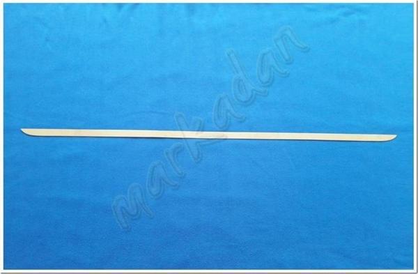 Hyundai Santa Fe Krom Bagaj Alt Çıtası 2006-2012 Paslanmaz Çelik - Image 1