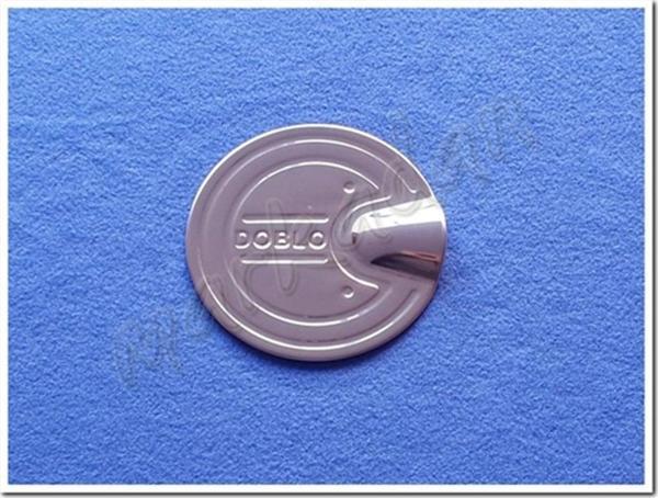 Fiat Doblo Krom Depo Kapağı 2000-2012 Paslanmaz Çelik - Image 1