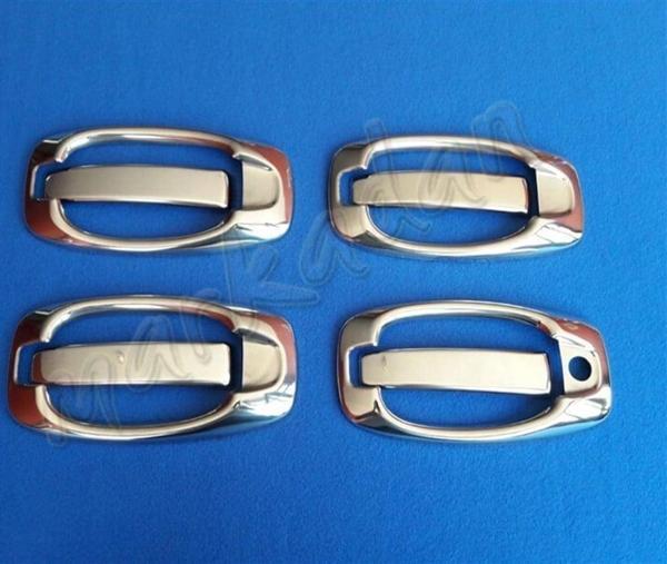 Fiat Doblo Krom Kapı Kolu 2010-2023 4 Kapı 8 Parça Paslanmaz Çelik - Image 1