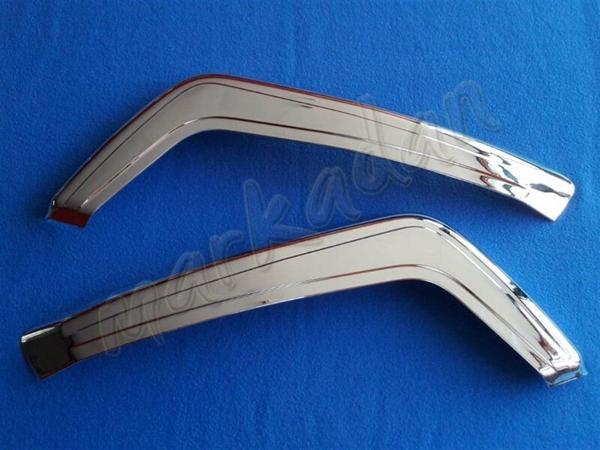 Fiat Doblo Krom Ön Tampon Kaşı 2010-2015 2 Parça Abs Krom - Image 1