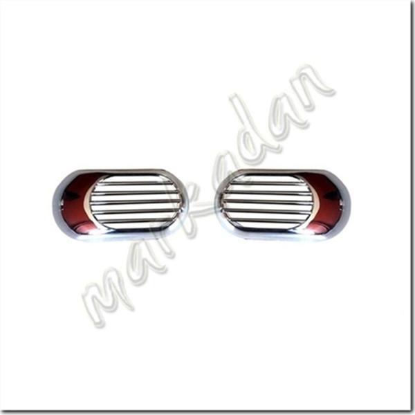 Fiat Fiorino Krom Sinyal Çerçevesi 2008 Sonrası 2 Prç. Abs Krom - Image 1