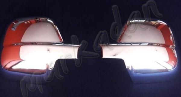 Markadan Citroen Berlingo Krom Ayna Kapağı 2012-2018 2 Parça Abs Krom - Image 1