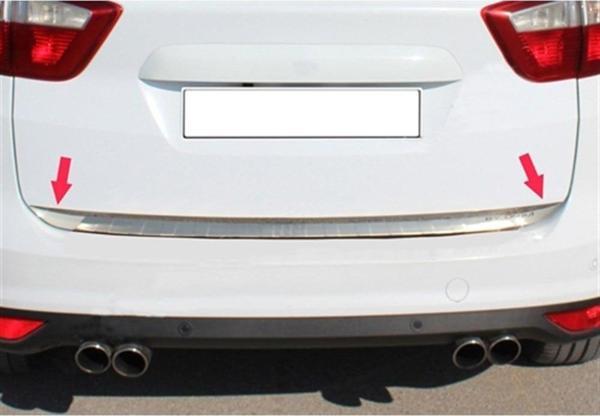 Ford C-Max Krom Bagaj Alt Çıta 2010-2019 Paslanmaz Çelik - Image 1