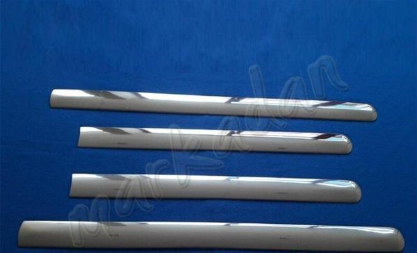 Ford Connect Krom Yan Kapı Çıtası 2002-2014 4 Parça Paslanmaz Çelik - Image 1