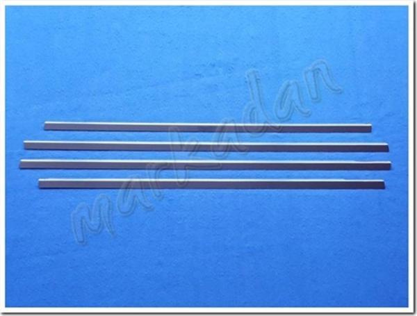 Ford Focus HB Krom Cam Çıtası 1998-2005 4 Parça Paslanmaz Çelik - Image 1