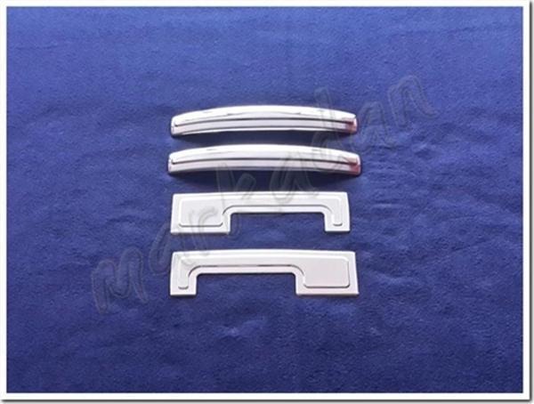Markadan Dacia Dokker Desenli Krom Kapı Kolu 2012-2021 4 Kapı Paslanmaz Çelik - Image 1