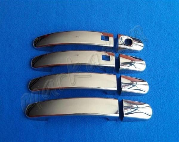 Ford Kuga Sensörlü Krom Kapı Kolu 2008-2012 4 Kapı Paslanmaz Çelik - Image 1