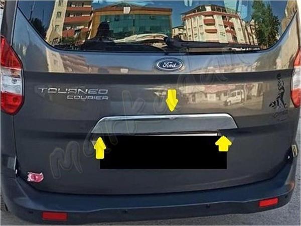 Ford Tourneo Courier Krom Bagaj Çıtası 2014-2023 Paslanmaz Çelik - Image 1