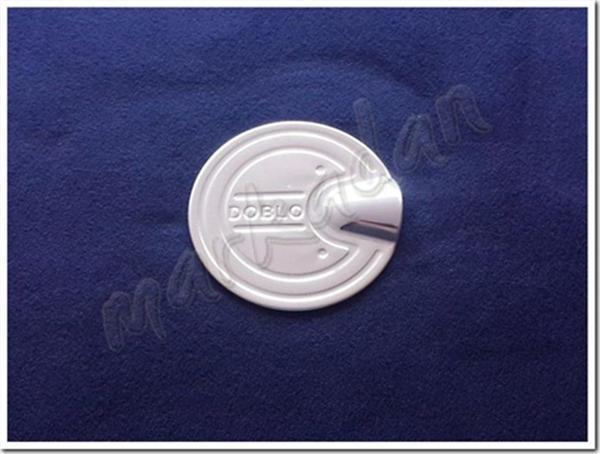 Markadan Fiat Doblo Krom Depo Kapağı 2000-2012 Paslanmaz Çelik - Image 1