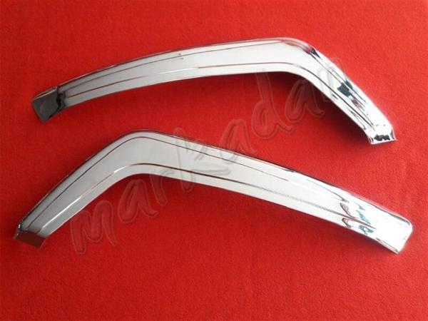 Markadan Fiat Doblo Krom Ön Tampon Kaşı 2010-2015 2 Parça Abs Krom - Image 1