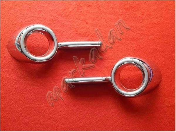 Markadan Fiat Doblo Krom Sis Farı Çerçevesi 2010-2014 2 Parça Abs Krom - Image 1
