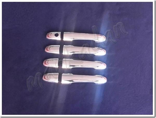 Markadan Mercedes Vaneo Krom Kapı Kolu 2002-2005 4 Kapı Paslanmaz Çelik - Image 1