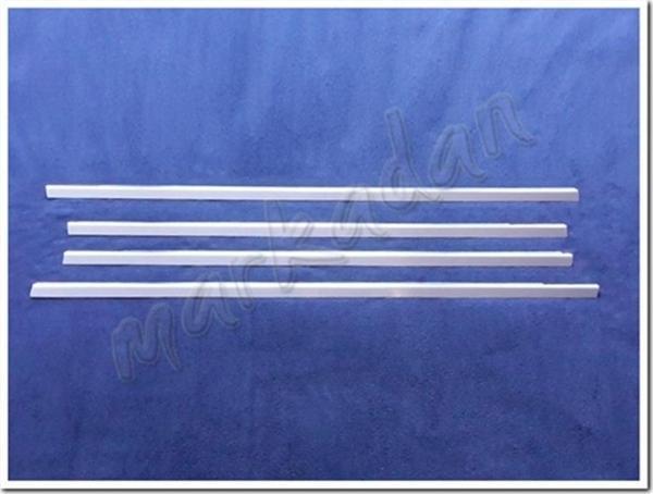 Markadan Ford Focus HB Krom Cam Çıtası 1998-2005 4 Parça Paslanmaz Çelik - Image 1