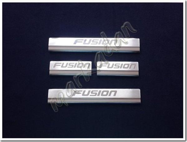 Markadan Ford Fusion Krom Kapı Eşiği 2002-2012 4 Parça Paslanmaz Çelik - Image 1