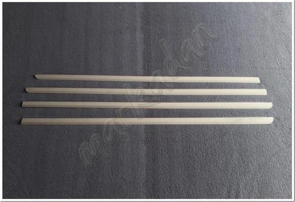 Markadan Renault Clio Symbol Krom Cam Çıtası 1999-2009 4 Parça Paslanmaz Çelik - Image 1