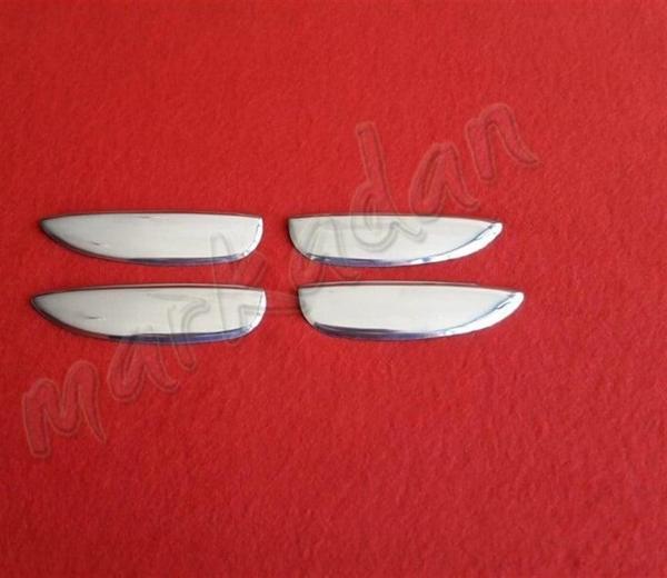 Markadan Renault Clio 2 Krom Kapı Kolu 1999-2009 4 Kapı Paslanmaz Çelik - Image 1