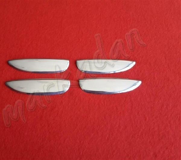 Markadan Renault Megane 1 Krom Kapı Kolu 1996-2004 4 Kapı Paslanmaz Çelik - Image 1