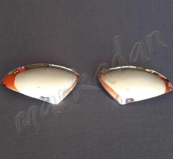 Markadan VW Tiguan Krom Ayna Kapağı 2007-2015 2 Parça Paslanmaz Çelik - Image 1