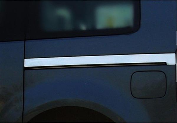Mercedes Citan Krom Sürgülü Kapı Çıtası 2013 Sonrası 2 Parça Paslanmaz Çelik - Image 1
