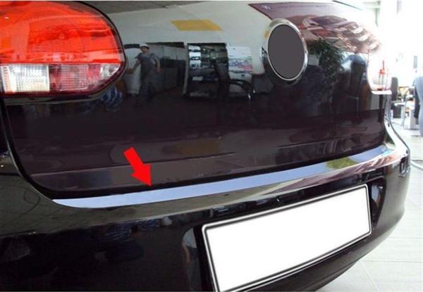 Markadan VW Golf 6 Krom Bagaj Alt Çıta 2009-2012 Paslanmaz Çelik - Image 1