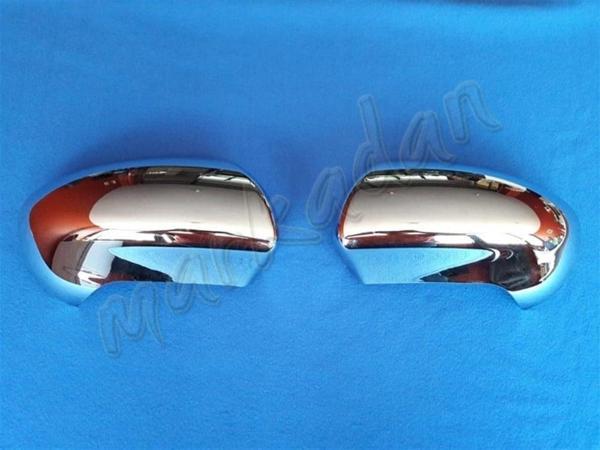 Nissan Qashqai Krom Ayna Kapağı 2007-2014 2 Parça Abs Krom - Image 1
